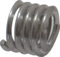 Heli-Coil - #4-40 UNC, 0.168" OAL, Free Running Helical Insert - 4-3/4 Free Coils, Tanged, 18-8 Stainless Steel, 1-1/2D Insert Length - Exact Industrial Supply