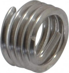 Heli-Coil - #10-32 UNF, 0.19" OAL, Free Running Helical Insert - 4-1/8 Free Coils, Tanged, 18-8 Stainless Steel, 1D Insert Length - Americas Industrial Supply