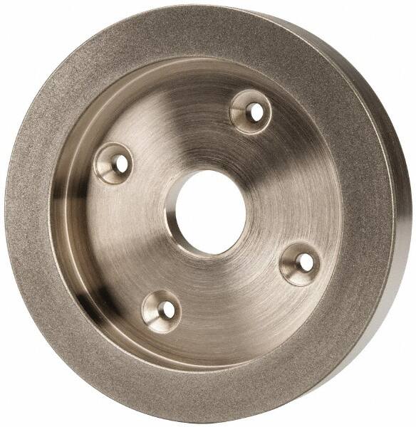 Made in USA - 6" Diam, 1-1/4" Hole Size, 1" Overall Thickness, 220 Grit, Tool & Cutter Grinding Wheel - Fine Grade, Diamond - Americas Industrial Supply