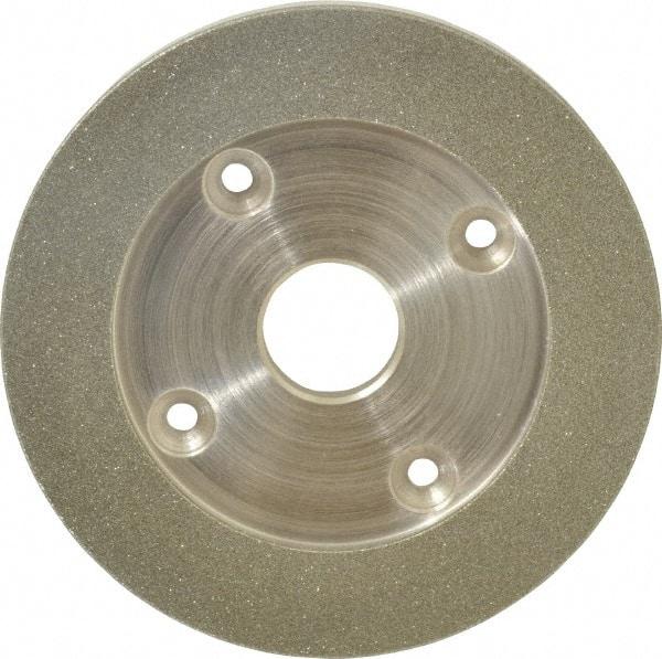 Made in USA - 6" Diam, 1-1/4" Hole Size, 3/4" Overall Thickness, 100 Grit, Tool & Cutter Grinding Wheel - Coarse Grade, Diamond - Americas Industrial Supply