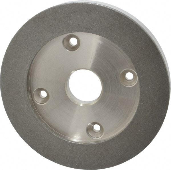 Made in USA - 6" Diam, 1-1/4" Hole Size, 3/4" Overall Thickness, 220 Grit, Tool & Cutter Grinding Wheel - Fine Grade, Diamond - Americas Industrial Supply