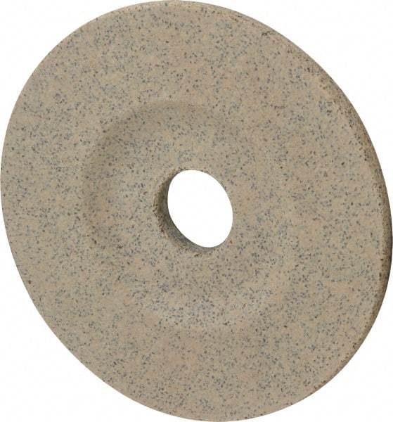 Cratex - 24 Grit, 4-1/2" Wheel Diam, 1/4" Wheel Thickness, 7/8" Arbor Hole, Type 27 Depressed Center Wheel - Aluminum Oxide, Compatible with Angle Grinder - Americas Industrial Supply