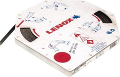 Lenox - 1/2" x 100' x 0.025" Carbon Steel Band Saw Blade Coil Stock - 10 TPI, Toothed Edge, Straight Form, Raker Set, Flexible Back, Constant Pitch, Contour Cutting - Americas Industrial Supply