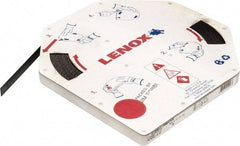 Lenox - 1/2" x 100' x 0.025" Carbon Steel Band Saw Blade Coil Stock - 14 TPI, Toothed Edge, Straight Form, Raker Set, Hard Back, Constant Pitch, Contour Cutting - Americas Industrial Supply