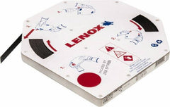 Lenox - 1/2" x 100' x 0.025" Carbon Steel Band Saw Blade Coil Stock - 18 TPI, Toothed Edge, Straight Form, Raker Set, Hard Back, Constant Pitch, Contour Cutting - Americas Industrial Supply