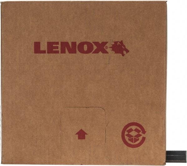 Lenox - 3/4" x 100' x 0.032" Carbon Steel Band Saw Blade Coil Stock - 10 TPI, Toothed Edge, Straight Form, Raker Set, Hard Back, Constant Pitch, Contour Cutting - Americas Industrial Supply