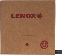 Lenox - 3/4" x 100' x 0.032" Carbon Steel Band Saw Blade Coil Stock - 10 TPI, Toothed Edge, Straight Form, Raker Set, Hard Back, Constant Pitch, Contour Cutting - Americas Industrial Supply