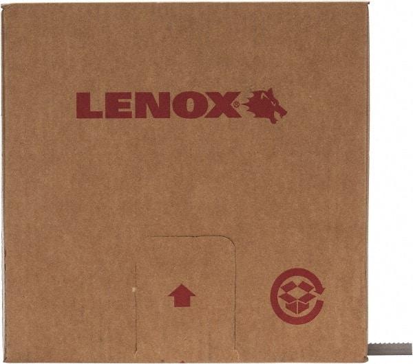 Lenox - 1/2" x 100' x 0.035" Bi-Metal Band Saw Blade Coil Stock - 6 TPI, Toothed Edge, Hook Form, Lenox Set Set, Flexible Back, Constant Pitch, Contour Cutting - Americas Industrial Supply
