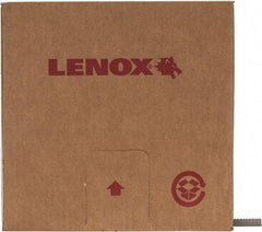 Lenox - 1/2" x 100' x 0.035" Bi-Metal Band Saw Blade Coil Stock - 6 TPI, Toothed Edge, Hook Form, Lenox Set Set, Flexible Back, Constant Pitch, Contour Cutting - Americas Industrial Supply