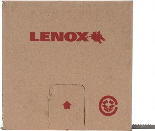 Lenox - 1/2" x 100' x 0.035" Bi-Metal Band Saw Blade Coil Stock - 4 TPI, Toothed Edge, Hook Form, Lenox Set Set, Flexible Back, Constant Pitch, Contour Cutting - Americas Industrial Supply