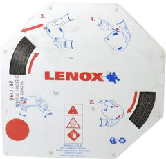 Lenox - 1/2" x 100' x 0.025" Bi-Metal Band Saw Blade Coil Stock - 8 to 12 TPI, Toothed Edge, Modified Raker Set, Flexible Back, Variable Pitch, Contour Cutting - Americas Industrial Supply