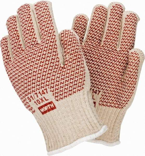 North - Size Universal Cotton Lined Hot Mill Glove - Continuous Knit Cuff - Americas Industrial Supply