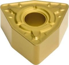 Sumitomo - WNMG332 EGE Grade AC820P Carbide Turning Insert - Al2O3 Finish, 80° Trigon, 3/8" Inscr Circle, 3/16" Thick, 1/32" Corner Radius - Americas Industrial Supply