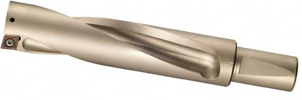 Sumitomo - 205mm Max Drill Depth, 4xD, 50mm Diam, Indexable Insert Drill - 2 Inserts, 40mm Shank Diam, Whistle Notch Shank - Americas Industrial Supply