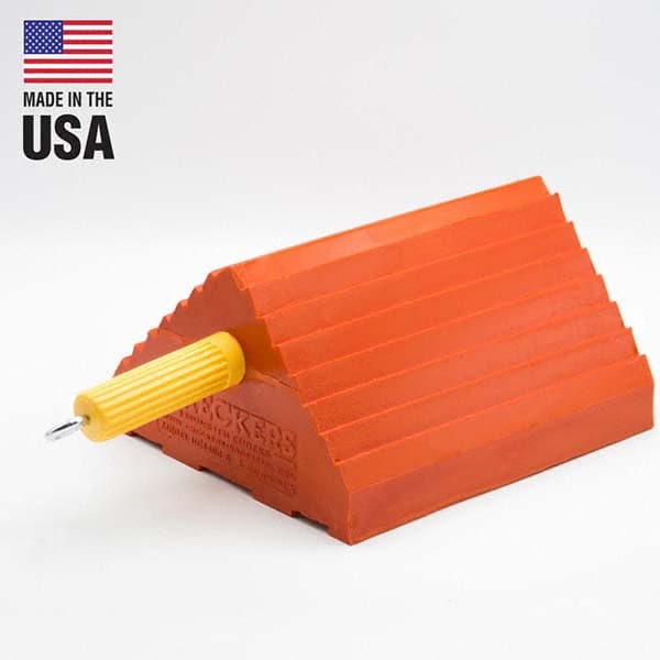 Checkers - Wheel Chocks Width (Inch): 8-1/2 Height (Inch): 5 - Americas Industrial Supply