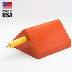 Checkers - Wheel Chocks Width (Inch): 8-1/2 Height (Inch): 5 - Americas Industrial Supply