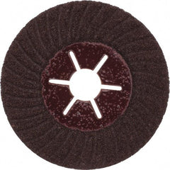 Value Collection - 4-1/2" Diam 7/8" Hole 50 Grit Fiber Disc - Coarse Grade, Aluminum Oxide, 13,300 Max RPM - Americas Industrial Supply