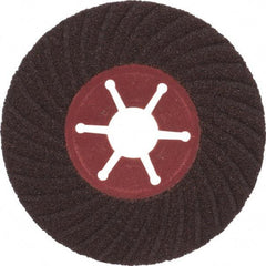 Value Collection - 4-1/2" Diam 7/8" Hole 60 Grit Fiber Disc - Medium Grade, Aluminum Oxide, 13,300 Max RPM - Americas Industrial Supply