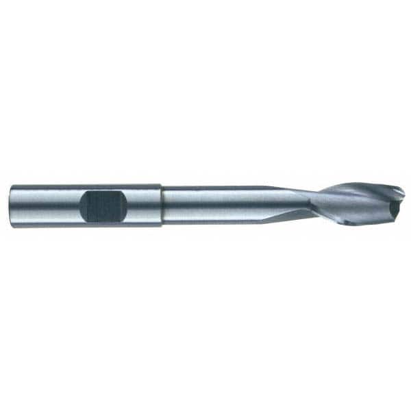 RobbJack - 1/2", 1" LOC, 1/2" Shank Diam, 6" OAL, 2 Flute, Solid Carbide Square End Mill - Americas Industrial Supply