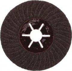 Value Collection - 5" Diam 7/8" Hole 36 Grit Fiber Disc - Very Coarse Grade, Aluminum Oxide, 12,000 Max RPM - Americas Industrial Supply