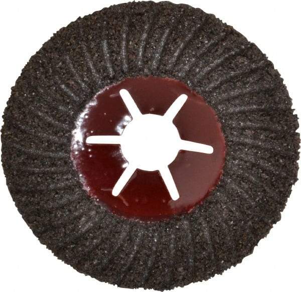 Value Collection - 4-1/2" Diam 7/8" Hole 24 Grit Fiber Disc - Very Coarse Grade, Silicon Carbide, 12,000 Max RPM - Americas Industrial Supply