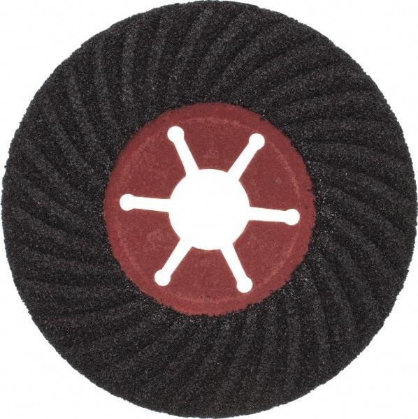 Value Collection - 4-1/2" Diam 7/8" Hole 50 Grit Fiber Disc - Coarse Grade, Silicon Carbide, 13,300 Max RPM - Americas Industrial Supply