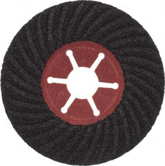 Value Collection - 4-1/2" Diam 7/8" Hole 50 Grit Fiber Disc - Coarse Grade, Silicon Carbide, 13,300 Max RPM - Americas Industrial Supply
