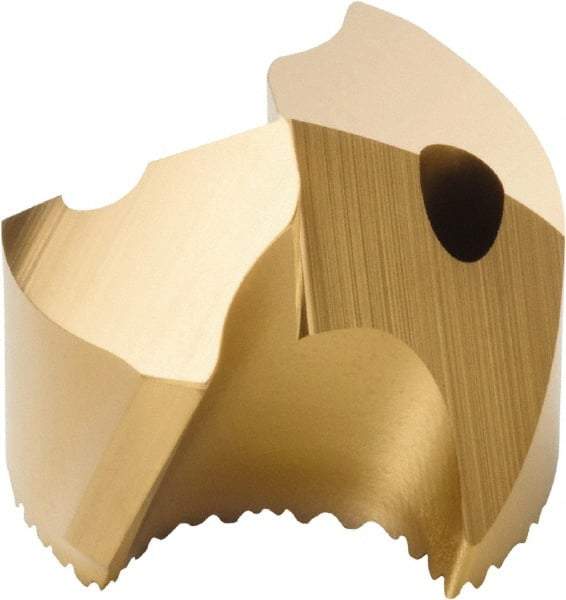Seco - Series SD100, 18.2mm Diam 140° Replaceable Drill Tip - Carbide, TiAlN Finish, Through Coolant - Americas Industrial Supply