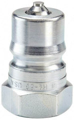 Parker - 1-1/16-12 SAE Steel Hydraulic Hose Female Straight Thread Nipple - 3,625 psi - Americas Industrial Supply
