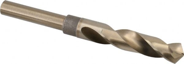 Chicago-Latrobe - 43/64" Drill, 118° Point, Cobalt Silver Deming & Reduced Shank Drill Bit - Americas Industrial Supply