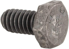 Made in USA - 1/4-20 Thread, 1/2" Length Under Head, Alloy Steel Hex Head Bolt - Uncoated, UNC Thread, ASTM A193, Grade B7 - Americas Industrial Supply