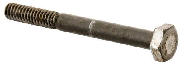 Made in USA - 1/4-20 Thread, 2-1/2" Length Under Head, Alloy Steel Hex Head Bolt - Uncoated, UNC Thread, ASTM A193, Grade B7 - Americas Industrial Supply