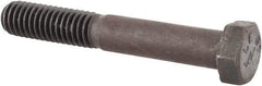 Made in USA - 3/8-16 Thread, 2-1/2" Length Under Head, Alloy Steel Hex Head Bolt - Uncoated, UNC Thread, ASTM A193, Grade B7 - Americas Industrial Supply