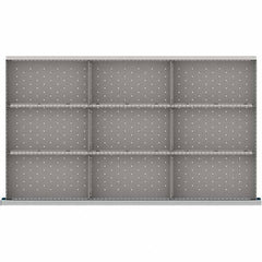 LISTA - 9-Compartment Drawer Divider Layout for 3.15" High Drawers - Americas Industrial Supply