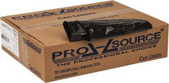 PRO-SOURCE - 1.35 mil Thick, Heavy-Duty Trash Bags - 30" Wide x 36" High, Black - Americas Industrial Supply