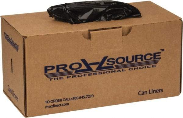 PRO-SOURCE - 1.55 mil Thick, Heavy-Duty Trash Bags - 39" Wide x 46" High, Black - Americas Industrial Supply