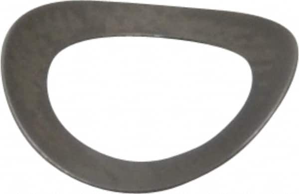 Gardner Spring - #10 Bolt, 0.203" ID, Grade 301 Stainless Steel, Curved Disc Spring - 0.322" OD, 0.053" High, 0.005" Thick - Americas Industrial Supply