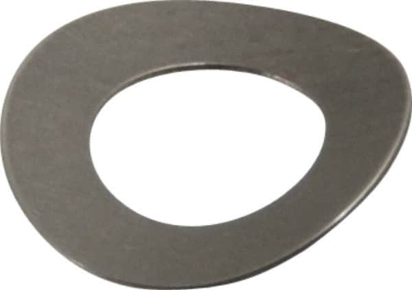 Gardner Spring - #10 Bolt, 0.2" ID, Grade 301 Stainless Steel, Curved Disc Spring - 0.37" OD, 0.047" High, 0.009" Thick - Americas Industrial Supply