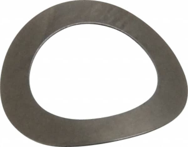 Gardner Spring - 1/4" Bolt, 0.269" ID, Grade 301 Stainless Steel, Curved Disc Spring - 0.423" OD, 0.07" High, 0.007" Thick - Americas Industrial Supply