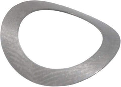 Gardner Spring - 5/16" Bolt, 0.331" ID, Grade 301 Stainless Steel, Curved Disc Spring - 0.49" OD, 0.077" High, 0.008" Thick - Americas Industrial Supply