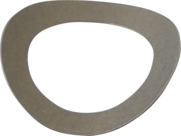 Gardner Spring - 3/8" Bolt, 0.4" ID, Grade 301 Stainless Steel, Curved Disc Spring - 0.612" OD, 0.098" High, 0.009" Thick - Americas Industrial Supply