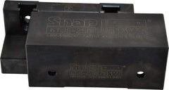 Snap Jaws - 6" Wide x 2-1/2" High x 2-1/2" Thick, Step Vise Jaw - Soft, Steel, Fixed Jaw, Compatible with 6" Vises - Americas Industrial Supply