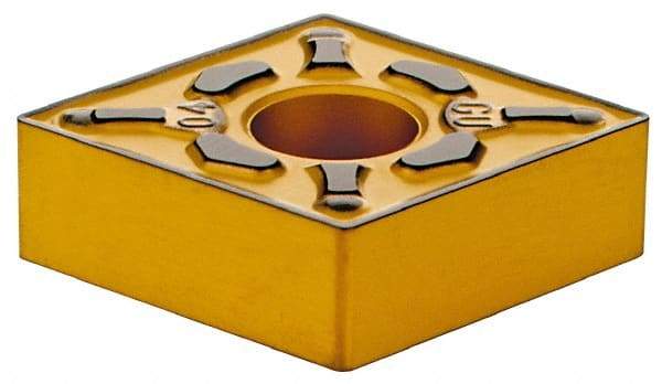 Sumitomo - CNMG431 EGU Grade AC630M Carbide Turning Insert - Al2O3 Finish, 80° Diamond, 1/2" Inscr Circle, 3/16" Thick, 1/64" Corner Radius - Americas Industrial Supply