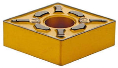 Sumitomo - CNMG431 EGU Grade AC630M Carbide Turning Insert - Al2O3 Finish, 80° Diamond, 1/2" Inscr Circle, 3/16" Thick, 1/64" Corner Radius - Americas Industrial Supply
