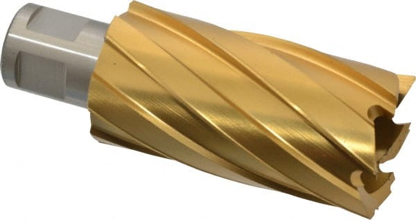 Hougen - 1-1/4" Diam x 2" Deep High Speed Steel Annular Cutter - Americas Industrial Supply