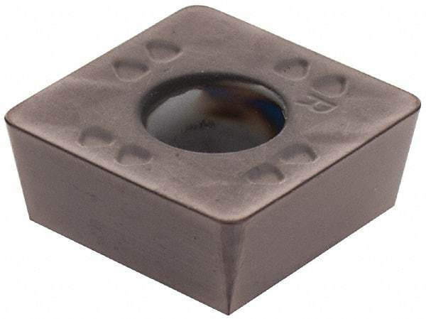 Kennametal - SPET3125 GB2 Grade KC520M Carbide Milling Insert - TiAlN Finish, 5/32" Thick, 10mm Inscribed Circle, 0.8mm Corner Radius - Americas Industrial Supply