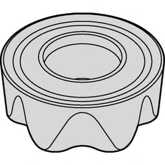 Kennametal - RCGT2006M0 Grade KC725M Carbide Milling Insert - TiN/TiCN/TiN Finish, 1/4" Thick, 20mm Inscribed Circle - Americas Industrial Supply