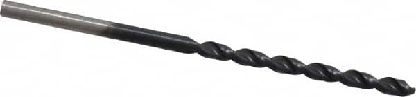 Cleveland - #36 135° Cobalt Jobber Drill - TiAlN Finish, Right Hand Cut, Parabolic Flute, Straight Shank, 2-1/2" OAL, Split Point - Americas Industrial Supply