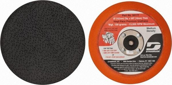 Dynabrade - 6" Diam Adhesive/PSA Disc Backing Pad - Medium Density, 13,000 RPM - Americas Industrial Supply