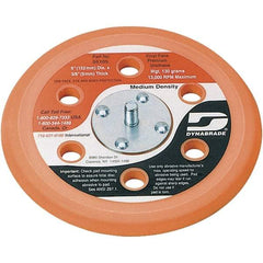 Dynabrade - 6" Diam Adhesive/PSA Disc Backing Pad - Medium Density, 13,000 RPM - Americas Industrial Supply